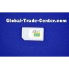 Plastic Micro SIM Card From IPhone 4 To Nano SIM Adaptor