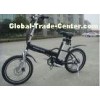 Alloy Frame 20 inch folding electric bike , motorized folding bicycle 36V 250W Brusless with gear