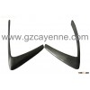 Car Carbon Fiber Front Rear Bumper Protective trim body kit for Porsche Cayenne Lumma
