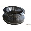 truck brake disc and brake drum