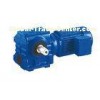 High Speed Helical Worm Gear Reducer / Gearbox Speed Reducer with Motor