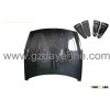 Carbon fiber replacement hood/bonnet car body kit for Nissan GTR R35