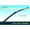 High Carbon Steel Rubber Auto Wiper Blades for New Golf 6 Car One Year Warranty