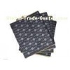 White Butyl Sound Deadening Mats For Cars , Noise Isolation With Black Closed - Cell Foam