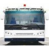Professional 102 Passenger 200 Liter Airport Passenger Bus With PPG Painting