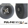 9x3.50-4 Carefree Solid Hand Truck Tire Assembly
