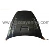 Carbon fiber engine cover/hood/bonnet body kit for Porsche Cayenne Lumma