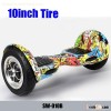 Auto equilibrio Scooter monociclo eléctrico auto equilibrio 10 pulgadas neumático libración tablero 