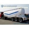 Aluminum / Mild Steel Cement Powder Dry Bulk Tank Trailer 40m3