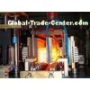 Plastic 17.5KW Bottle Blowing Machine / Semi Automatic Blow Moulding Machine