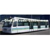 Custom 77 Passenger Ramp Bus Airport Tarmac Bus , <13500mm Turning Radius