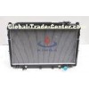 Aluminum Car cooling system toyota radiator 425 * 708 * 32 / 36 / 48 mm
