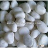 White round polished pebble stone