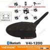 Best selling V4i-1200 1200m Bluetooth Motorcycle Walkie Talkie, Max Support: Four Riders by Bluetoot