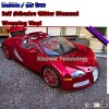 Red Bubble Free Chrome Car Wrap Sticker