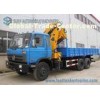 10 Ton XCMG Straight / Foldable Arm Crane Mounted Truck 10 Wheeler Trucks