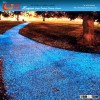 Glowing stone decoration, garden luminous stones, outdoor light stone