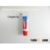 Eco - friendly hotel amenities, mini colgate hotel toothpaste with disposable tooth brush