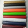 3D Carbon Fiber Vinyl Car Sticker Film/Panel Face Decoration