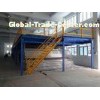 Steel Floor Deck Mezzanine racking system , Industrial  Platform for Stores attic