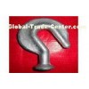 Galvanzied Forged Carbon Steel / Alloy Steel Ball Hook , Pig Tail Hook
