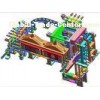 2 Cavity Plastic Blow Moulding Machine / water bottle Blowing Equipment