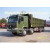 Sinotruk Dump Truck In Euro II Emission Standard And 371 Hp With One Year Warranty