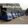 Single Cab Electric Platform Truck 36V Battery Power 1000kg With Blue