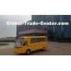 Four Wheel Electric Vehicle Shuttle Bus with Buddy Hard Door Shuttle