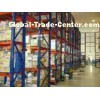 Multilayer 1.5m Depth Selective Pallet Racking System , Warehouse Pallet Storage Racks