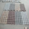 Granite paving stone on net, natural granite paver, cube stone