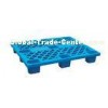 cheap stackable and rackable plastic pallets Nine - feet Single Side Pallet for sale
