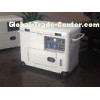 5KVA Super Quiet Single Phase Diesel Generator For Home Use , Three Loops