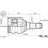 INNERCV JOINT FOR TOYOTA COROLLA 1.6L