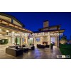luxury prefabricated house/home/villa, steel structure building,steel frame house