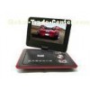 9inch Portable Car Dvd Players With Rechargeable Lithium Battery, Tv / Fm Radio Cr-9038