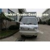 Single Cab Electric Cargo Truck 2000kg Flexible Steering With Stainless Plate