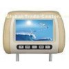 High Resolution 480 * 3 * 234 Pixels 7 Inch Lcd Monitor / Pillow Headrest Monitor With Sd Card Cr-71