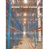 double - deep adjustable rack shelving system narrow aisle steel warehouse Shelving