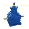 T Spiral Bevel Gearbox Speed Reducer , Cast Iron GearboxLow Noise