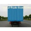 High performance 3 Axle High side Steel Open-Top Van Semi Trailer for cargo transport