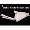 White Steel Mountain Bike Frames With VP Bottom Bracket CE / CCC