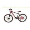 26'' Red Specialized Mountain Electric Bike / Electric MTB With Aluminum Alloy Frame