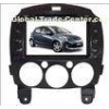 HD Touch Screen Wifi GPS Mzd-8632gd Vehicle DVD Players With TV / BT / GPS / IPOD