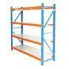 Medium Duty Racking 2m - 8m Warehouse Goods Shelf With 75mm Pitch