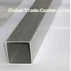 Aluminium Rectangular Tubing / Seamless Aluminium Tube Extrusion , 6060 / 5154