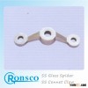 2016 hot selling 304 stainless steel spider glass wall fittings