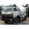 White Dongfeng 6m3 Alloy Steel Concrete Mixer Trucks 4x2 Truck