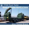 142000mm Length 4300mm Height Side Loader Trailer for seaports load containers