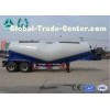 27Cbm 2 Axles V Shape Bulk Cement Tank Semi Trailer With Air Compressor